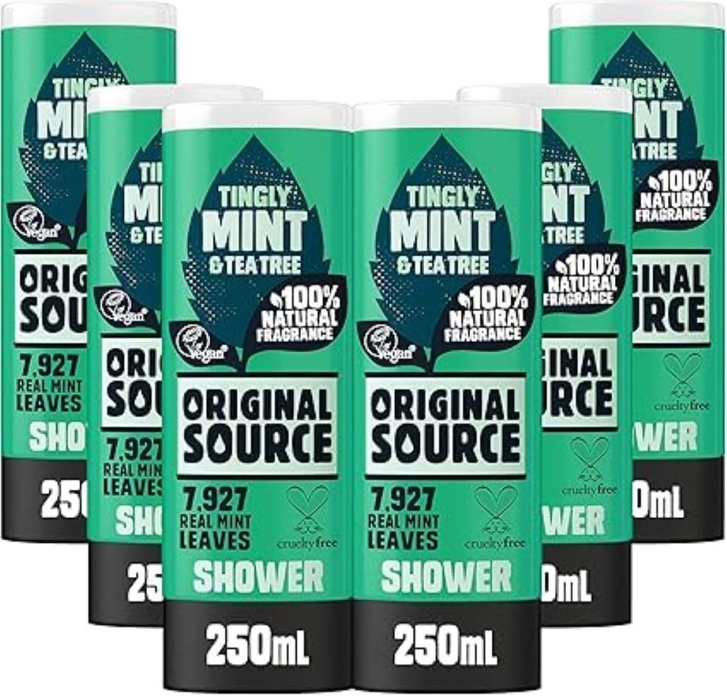 Original Source Teebaum & Minze Duschgel 250ml – 6er Pack