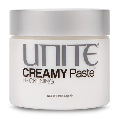 UNITE Hair CREAMY Paste – Vielseitige Stylingpaste für Textur, Definition & haltbaren Halt – verleiht Fülle & stückige Trennung – 59 ml