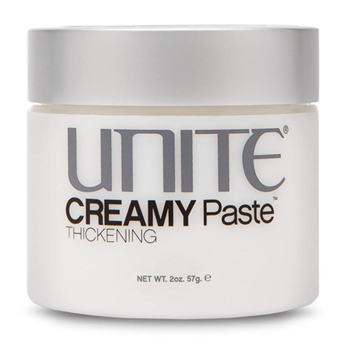 UNITE Hair CREAMY Paste – Vielseitige Stylingpaste für Textur, Definition & haltbaren Halt – verleiht Fülle & stückige Trennung – 59 ml