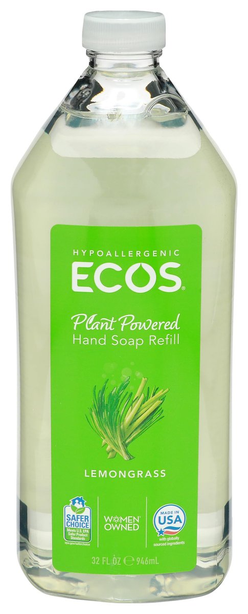 ECOS Hypoallergene Handseife, Zitronengras 946 ml