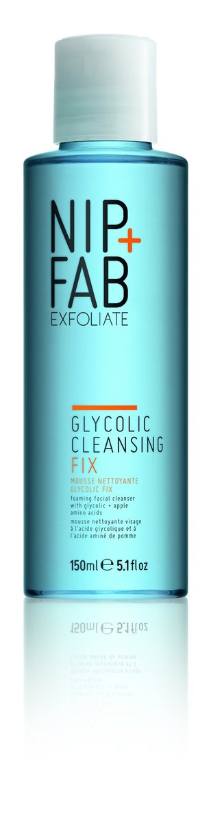 Nip + Fab Glykolischer Reinigungs-Fix (150 ml) – Tiefenreinigendes Gesichtswasser mit Glykolsäure für strahlende Haut – AHA-Gesichtsreiniger für Aufhellung, Glättung und Verfeinerung der Poren