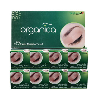 Organica Augenbrauen-Fadenbox – 8 Spulen für präzises Augenbrauenstyling