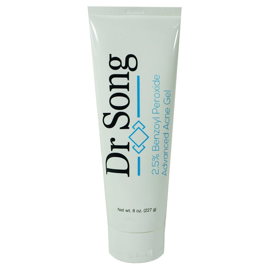 Dr Song 2,5 % Benzoylperoxid Akne Gel Behandlungslotion (240 ml)