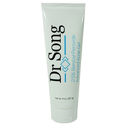 Dr Song 2,5 % Benzoylperoxid Akne Gel Behandlungslotion (240 ml)