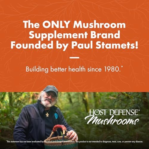 Host Defense Cordyceps Kapseln - Immun- und Energieunterstützung, Nierengesundheit, Fitness-Supplement zur Sauerstoffaufnahme - 30 Kapseln (15 Portionen)*