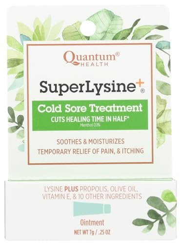 Quantum Health Super Lysine + Creme (1x 7 g) – Lippencreme mit L-Lysin