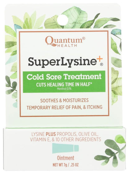 Quantum Health Super Lysine + Creme (1x 7 g) – Lippencreme mit L-Lysin