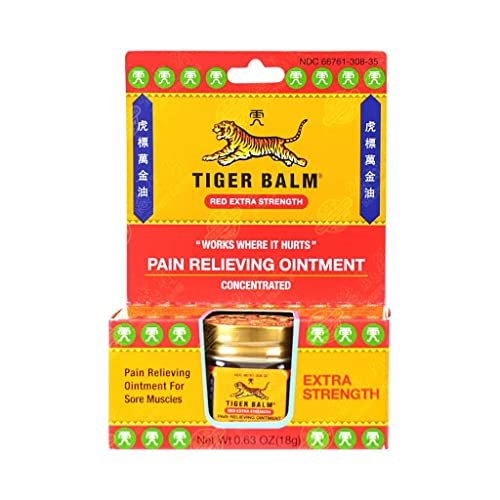 Tiger Balm X-Stark Rot 18 g – Hochwirksame Salbe für Muskel- und Gelenkschmerzen