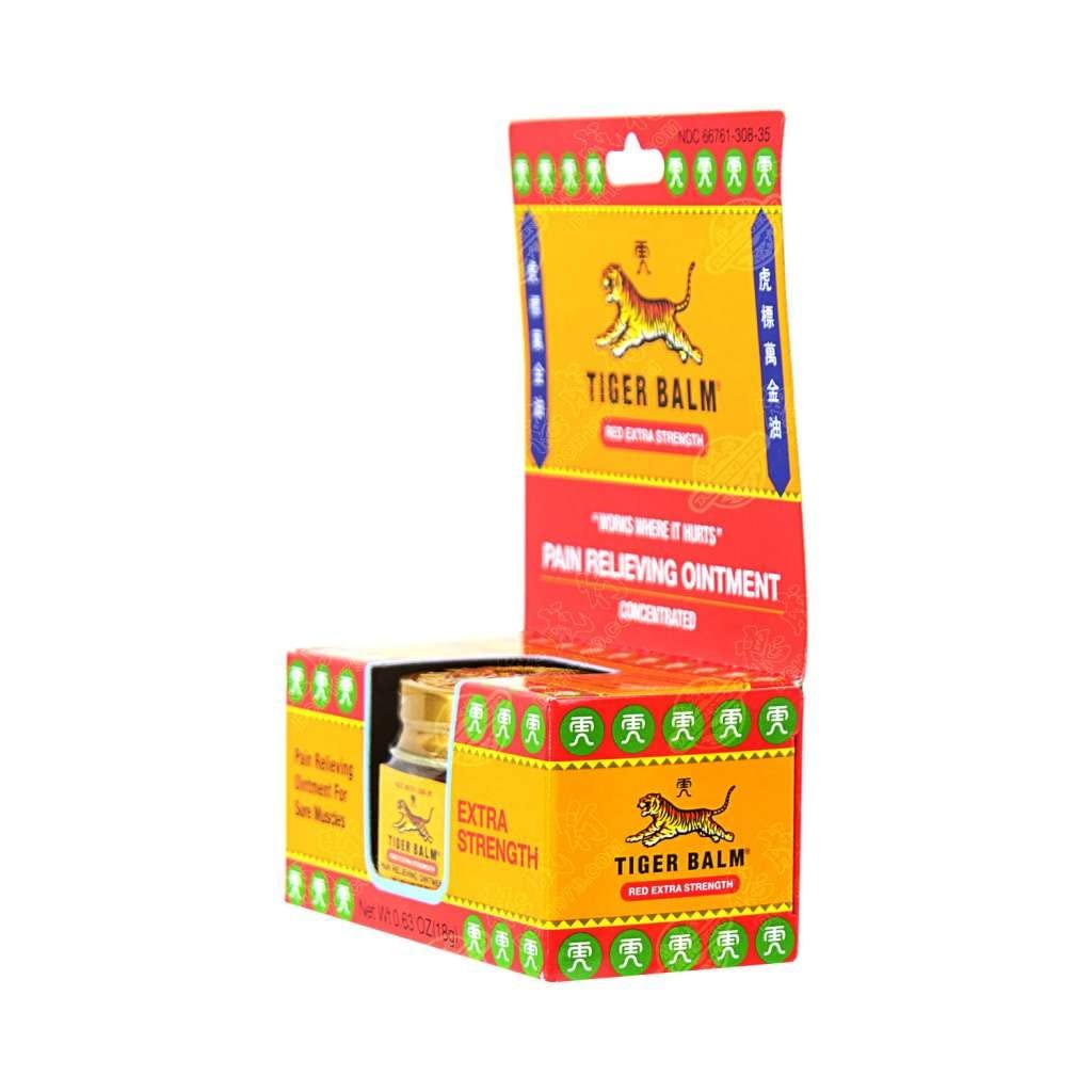 Tiger Balm X-Stark Rot 18 g – Hochwirksame Salbe für Muskel- und Gelenkschmerzen