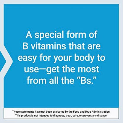 Life Extension BioActive Complete B-Komplex – Unterstützung für Herz, Gehirn & Nerven, gesunde Energie & Stoffwechsel, 60 vegane Kapseln