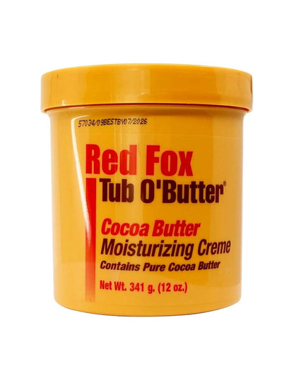 Red Fox Tub O' Butter Kakaobutter Feuchtigkeitscreme 340 g