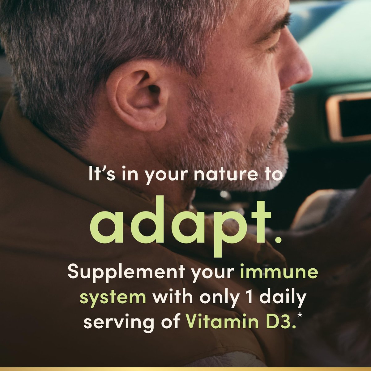 Nature's Bounty Vitamin D3 5000 IE Weichkapseln zur schnellen Freisetzung – Unterstützt das Immunsystem, 240 Stück
