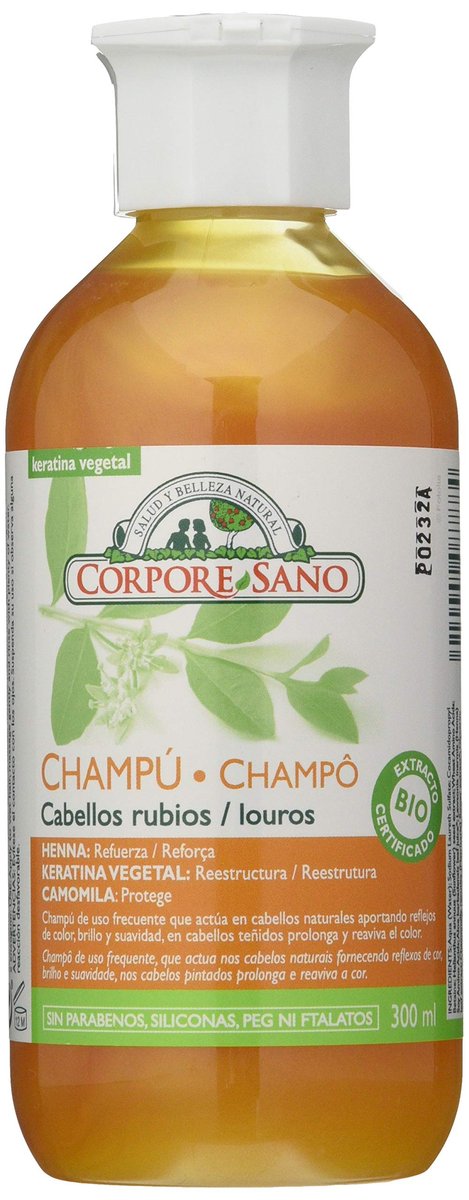 Corpore Sano Henna Shampoo 300ml für blondes Haar