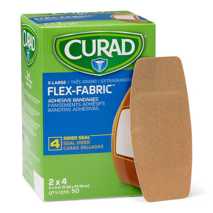 CURAD Flex-Fabric Pflaster, X-Large 2x4, 50 Stück
