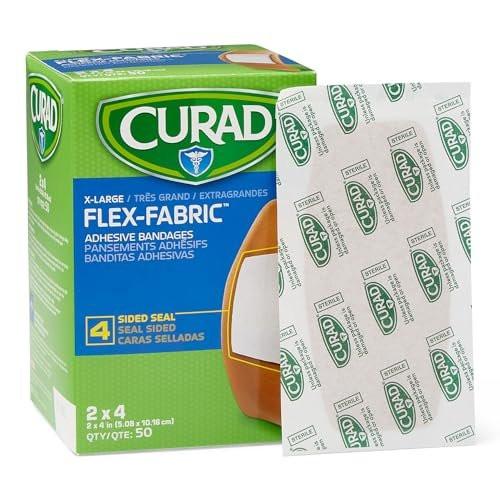 CURAD Flex-Fabric Pflaster, X-Large 2x4, 50 Stück