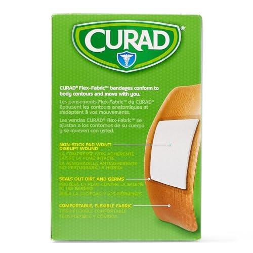 CURAD Flex-Fabric Pflaster, X-Large 2x4, 50 Stück