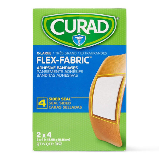 CURAD Flex-Fabric Pflaster, X-Large 2x4, 50 Stück