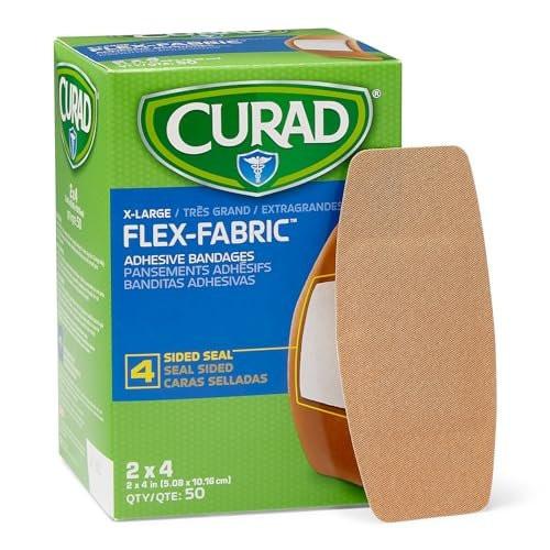 CURAD Flex-Fabric Pflaster, X-Large 2x4, 50 Stück