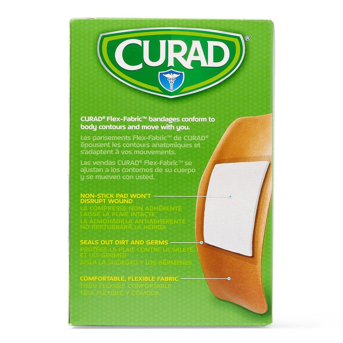 CURAD Flex-Fabric Pflaster, X-Large 2x4, 50 Stück