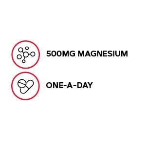GNC Magnesium 500mg – 120 Kapseln – Unterstützt Kalziumaufnahme, starke Knochen und Zähne