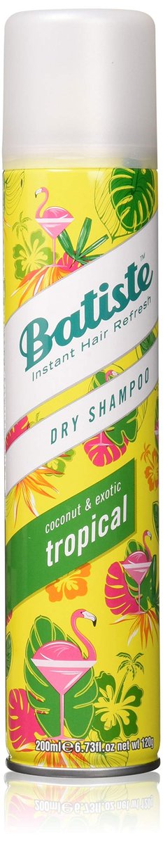 Batiste Trockenshampoo Tropical Duft 200 ml
