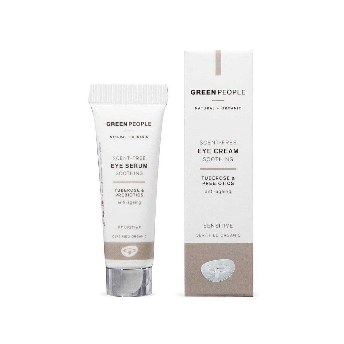Green People Neutral Scent Free Eye Cream 10 ml – Beruhigende Augenpflege ohne Duftstoffe