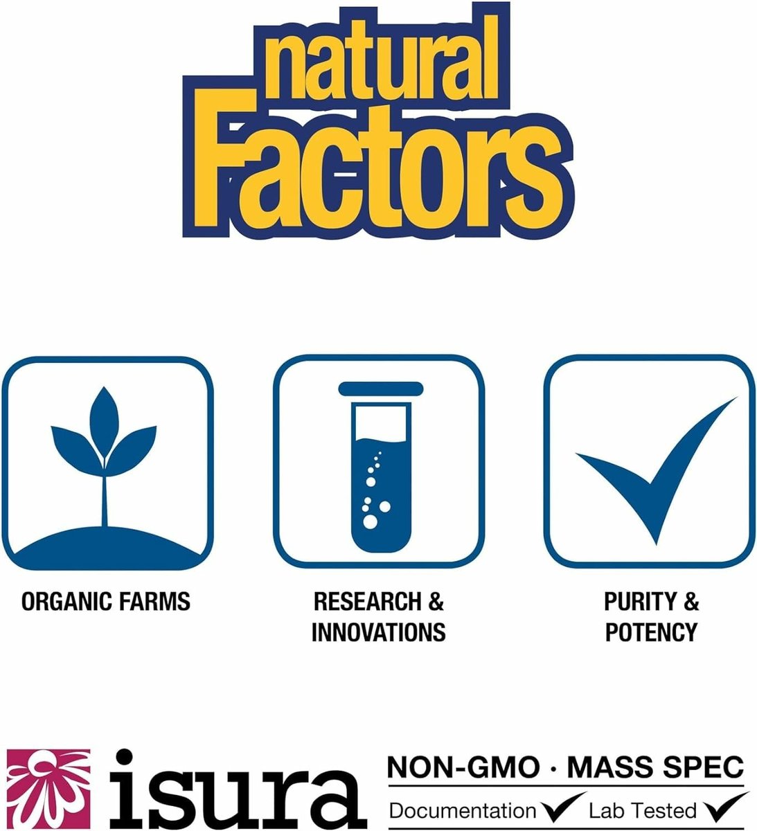 Natural Factors, Mikronisiertes L-Glutamin Getränkepulver 5000 mg, Unterstützt Muskeln und Immunfunktion, 283 g