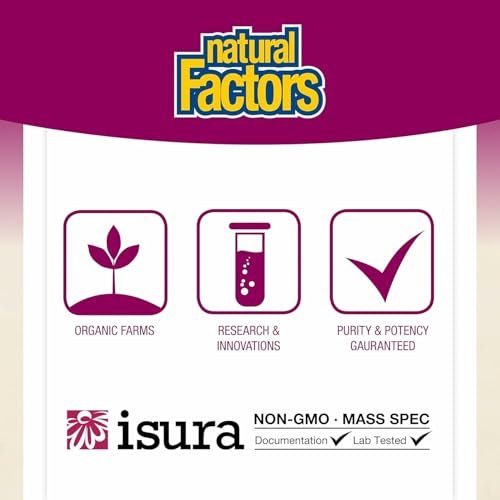 Natural Factors Oregano-Öl 180 mg – Hochwertiges Nahrungsergänzungsmittel mit extra natives Olivenöl, 30 Softgels