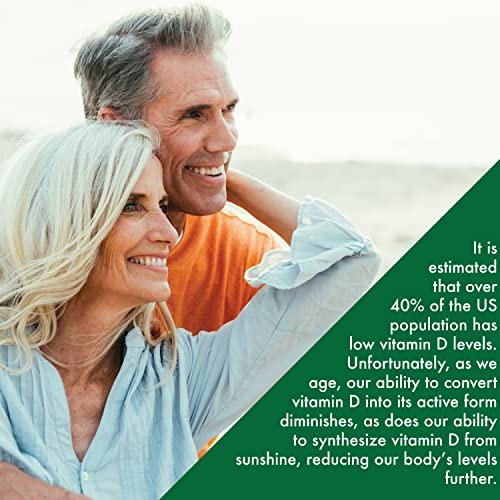 Health Thru Nutrition Vitamin D3 2000 IE 365 Mini Softgels | Jahresvorrat | 50 mcg Cholecalciferol | 3rd Party getestet | Non-GMO USP-Qualität in Olivenöl | Immunsystem-Unterstützung