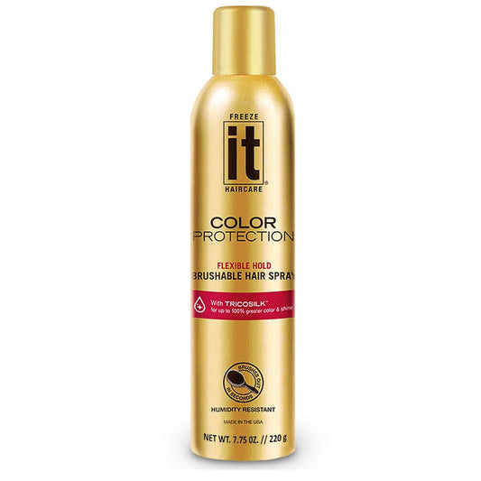 It Haircare Freeze Color Protection Flexibler Halt Brushable Haarspray 7,75 oz (T-641)