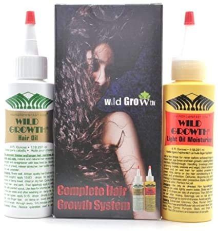 Wild Growth Hair Care System, 4 Fl Oz (2er-Pack) – Kräftiges Haarwachstum & natürliche Pflege