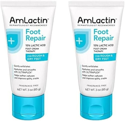 AmLactin Fußcreme Therapie, 3 Unzen (2er-Pack)