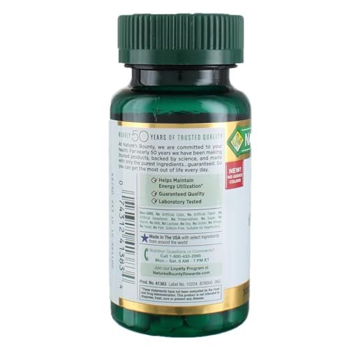 Nature's Bounty Eisen (Ferrosulfat) 65 mg Tabletten, 3er-Pack mit je 100 Tabletten