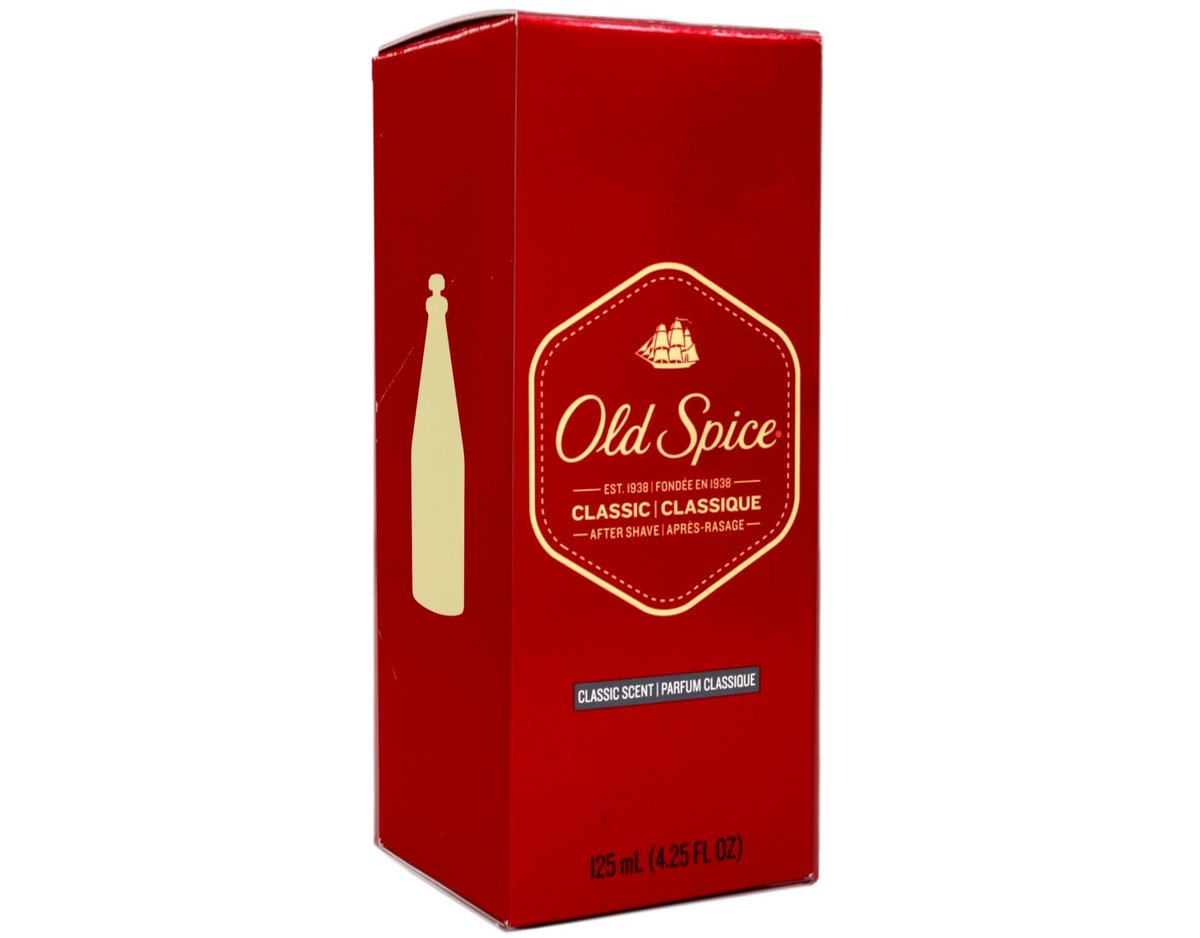 Old Spice Classic After Shave 4,25 Unze (125 ml) (2er-Pack)