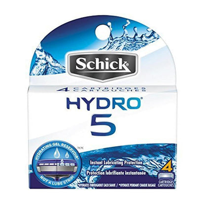 Schick Hydro 5 Rasierklingen Nachfüllpackung, 4 Klingen pro Packung, 3er-Pack