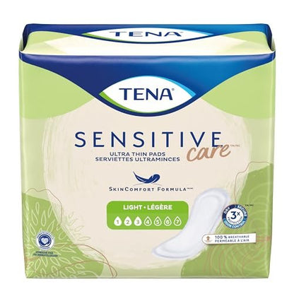 TENA Intimates Ultra Thin Einlagen bei leichter Blasenschwäche für Frauen, Saugstärke leicht, Reguläre Länge, 2er-Pack (60 Stück insgesamt)