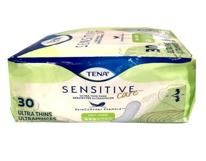 TENA Intimates Ultra Thin Einlagen bei leichter Blasenschwäche für Frauen, Saugstärke leicht, Reguläre Länge, 2er-Pack (60 Stück insgesamt)