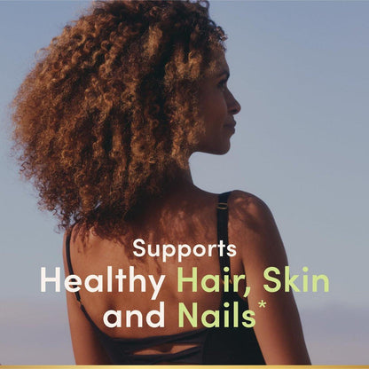 Nature's Bounty Biotin 5000 mcg – 150 Softgels für gesundes Haar, Haut und Nägel