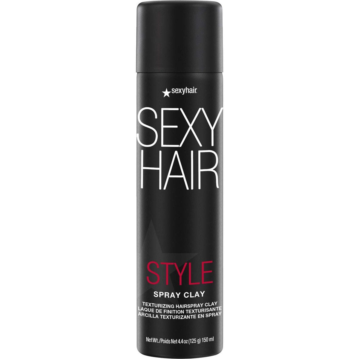 SexyHair Style Spray Clay Texturierender Haarspray Clay, 4,4 Oz | Struktur für das gesamte Haar | Mattes Finish | Für alle Haartypen
