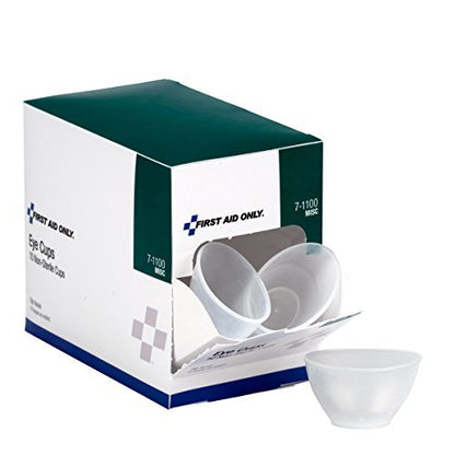 First Aid Only Nicht sterile Augenschalen, ideal für eigenständige Erste Hilfe oder zum Auffüllen von Erste-Hilfe-Sets, 10er-Pack