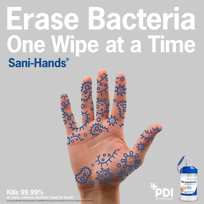 Sani-Hands Händedesinfektionstücher, 100 Packungen pro Box