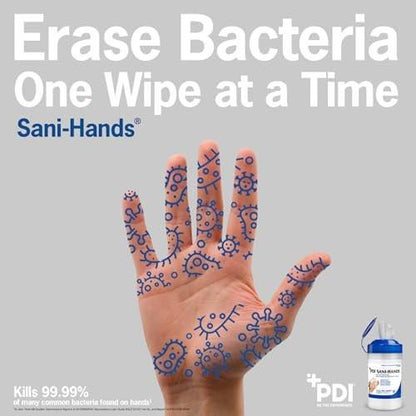 Sani-Hands Händedesinfektionstücher, 100 Packungen pro Box