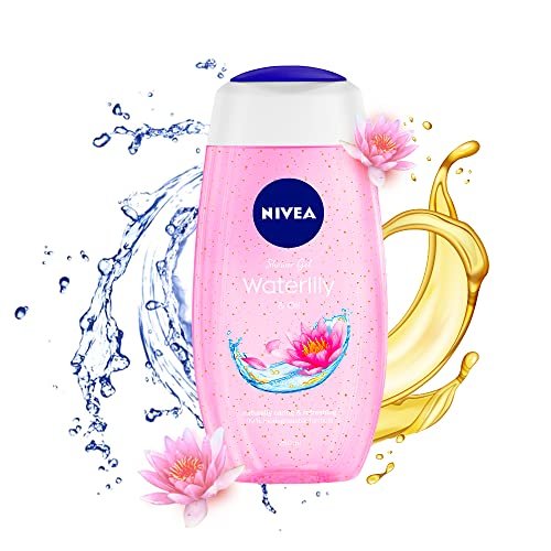 NIVEA Duschpflege Seerosen-Öl Duschgel, 250 ml – Sanfte Reinigung mit verwöhnendem Duft