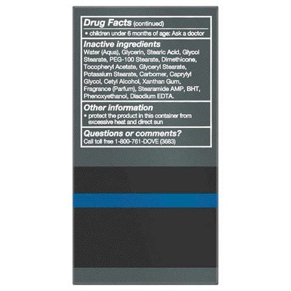 Dove Men + Care Feuchtigkeitslotion mit Breitband-LSF 15, 50 ml