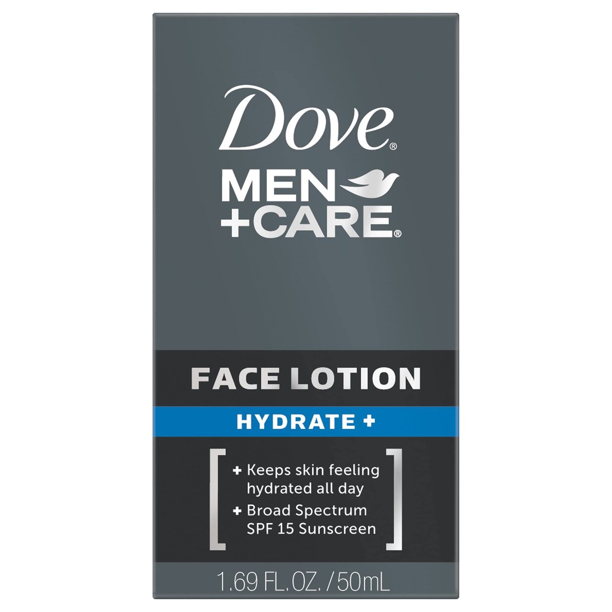 Dove Men + Care Feuchtigkeitslotion mit Breitband-LSF 15, 50 ml