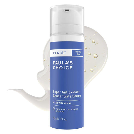 Paula's Choice RESIST Super Antioxidant Vitamin C Serum – Anti-Aging Serum mit Ferulasäure, Coenzym Q10, Vitamin E & Peptiden für trockene Haut, 30 ml