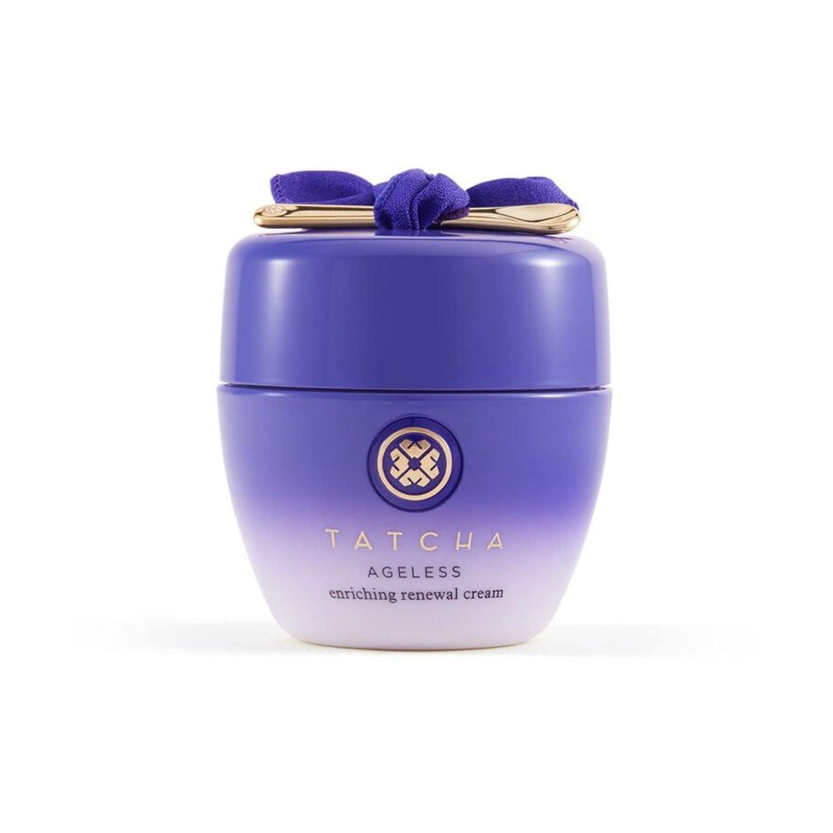 TATCHA Ageless Enriching Renewal Cream – Feuchtigkeitscreme für festere Haut, Reduzierung von feinen Linien und Fältchen, 55 ml