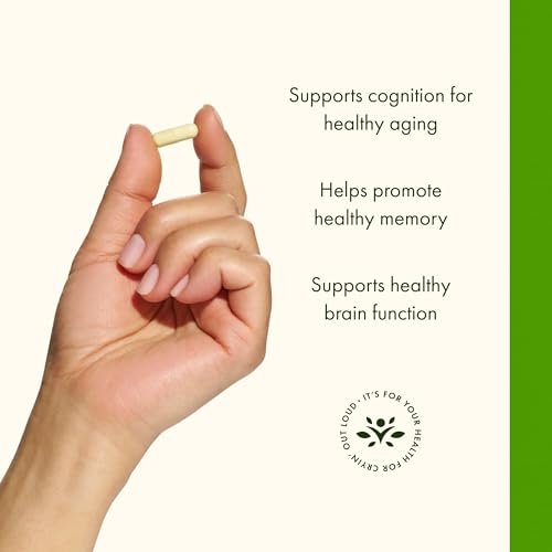 Swanson Luteolin-Komplex mit Rutin – Gehirnunterstützung für Gedächtnis, Stimmung und kognitive Gesundheit – 30 vegane Kapseln