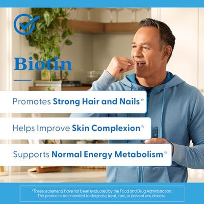 Doctor's Best Biotin 5000 mcg – 120 Kapseln für Haar, Haut und Nägel, vegan, nicht-GVO, glutenfrei