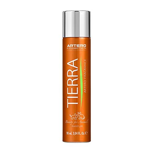 ARTERO Parfüm Finishing Cologne für Hunde und Katzen - langanhaltender Pflegespray nach dem Bad (Tierra) 90 ml